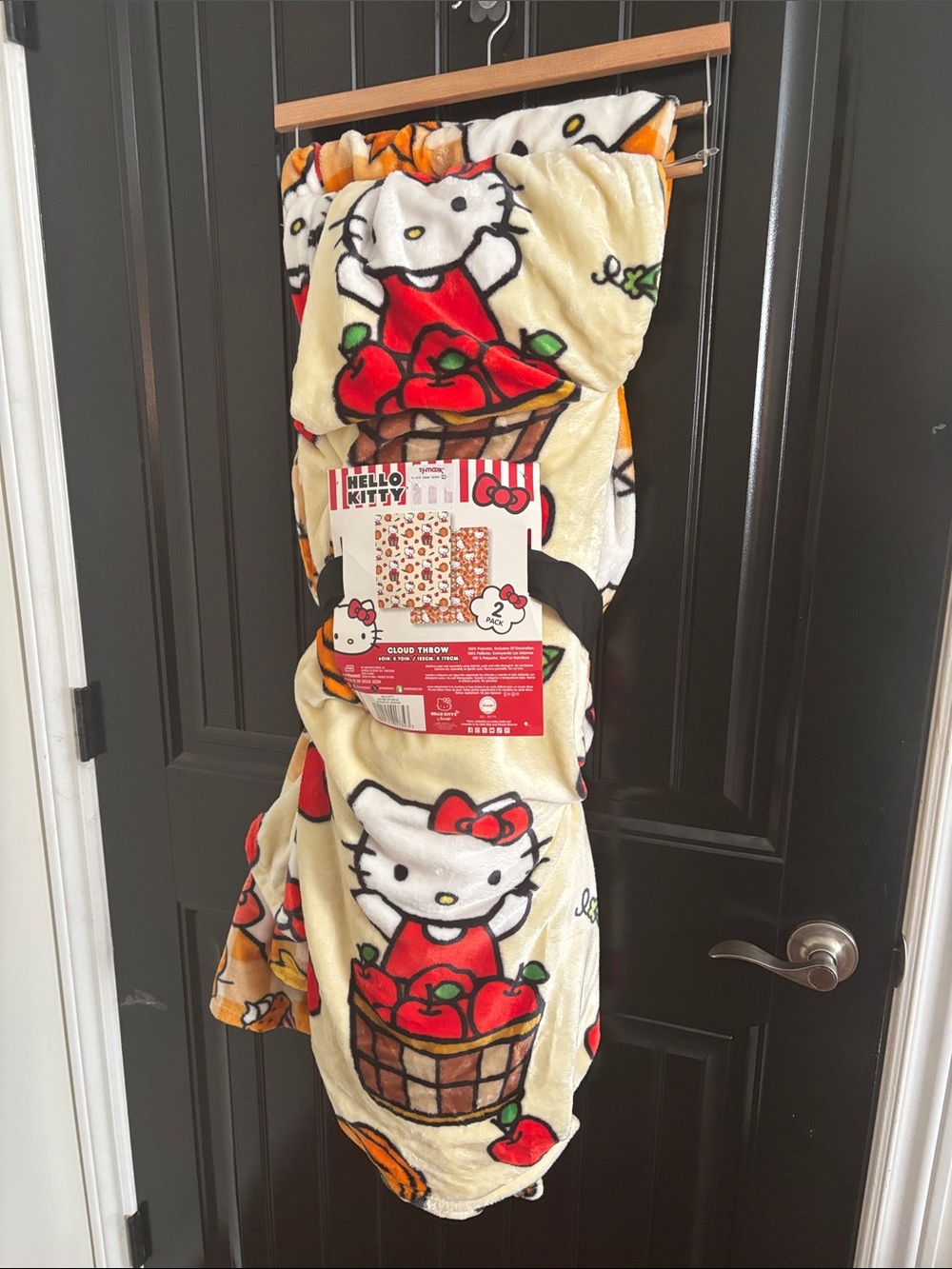 Hello Kitty 2 Pack Fall/Autumn Throw Blankets